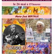 Invitation dimanche en poesie 26 mai 2024